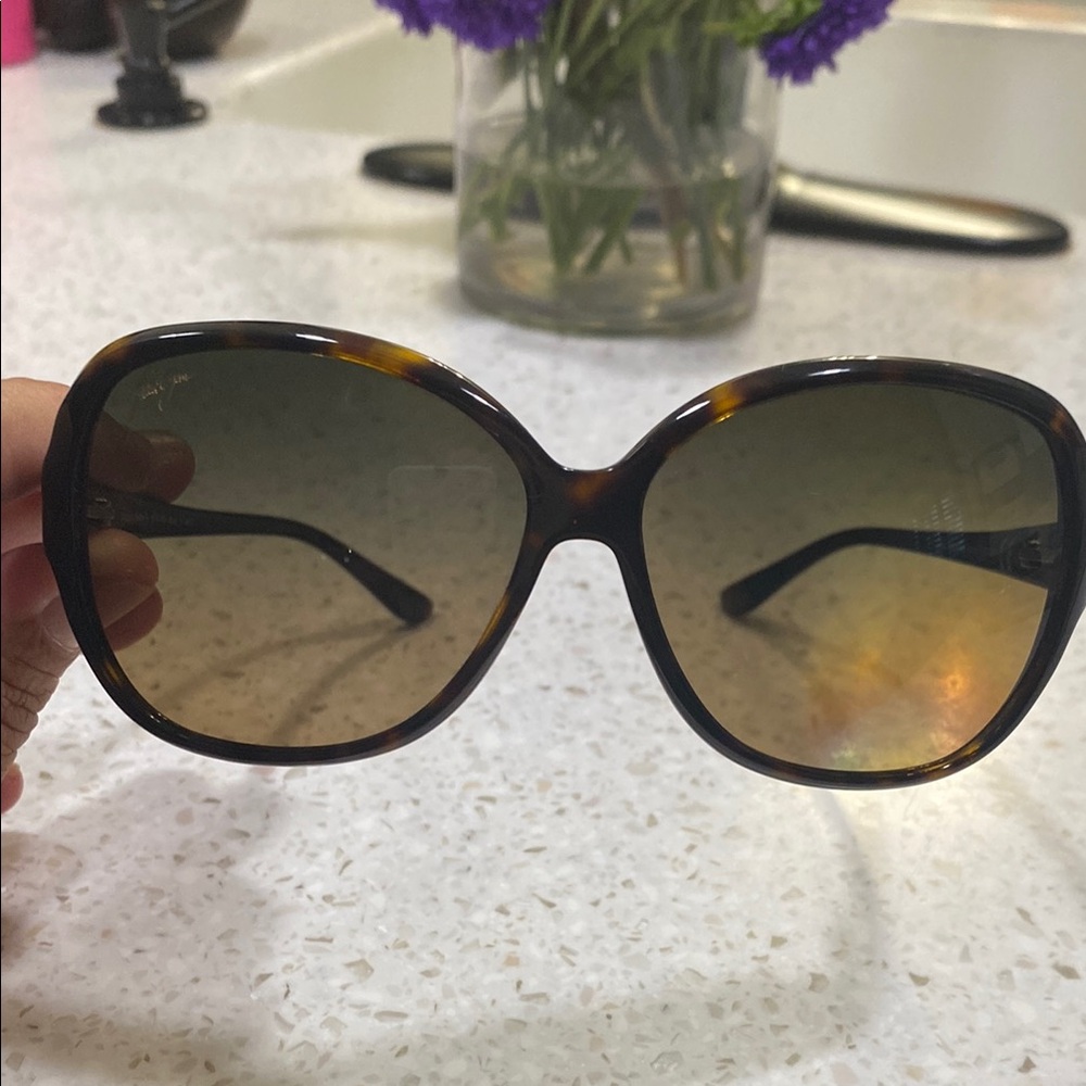 Maui Jim Brown Sunglasses Classic Butterfly Style